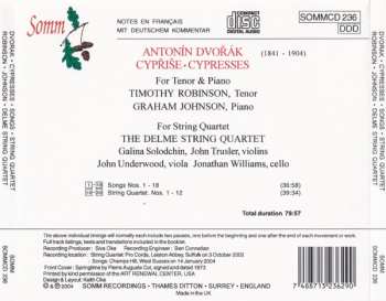 CD Antonín Dvořák: Cypresses 395991