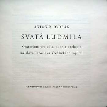3LP Antonín Dvořák: Svatá Ludmila