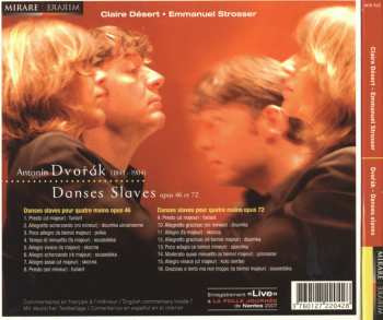 CD Antonín Dvořák: Danses Slaves Opus 46 Et 72 305135