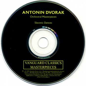 2CD Antonín Dvořák: Orchestral Masterpieces 422605