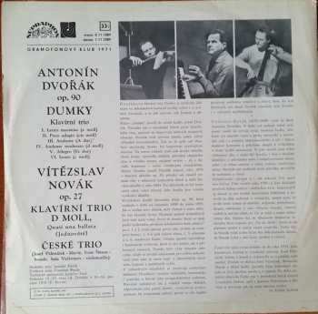 LP Antonín Dvořák: Dumky Pro Klavírní Trio / Klavírní Trio D Moll "Quasi Una Ballata" 117580
