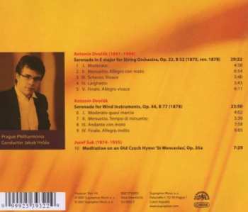 CD Antonín Dvořák: Dvorák: Serenades; Suk: Meditation 411013