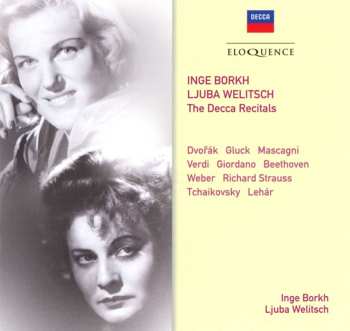 Album Antonín Dvořák: Inge Borkh & Ljuba Welitsch - The Decca Recitals