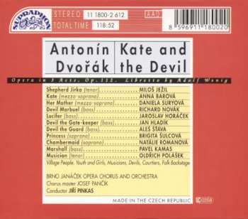 2CD/Box Set Antonín Dvořák: Čert A Káča = Kate And The Devil 18921
