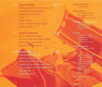 CD Antonín Dvořák: Klang Debüts Kammermusik 427309