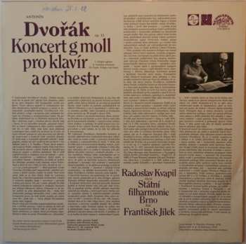 LP Antonín Dvořák: Koncert G Moll Pro Klavír A Orchestr 532833
