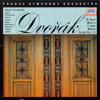 CD Antonín Dvořák: Te Deum / Mass In D Major / Biblical Songs Nos. 1-5 35751