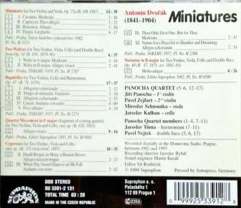 CD Antonín Dvořák: Miniatures 51830