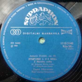 LP Antonín Dvořák: New World Symphony