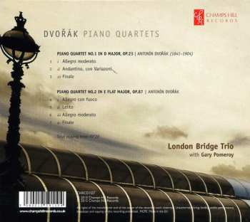 CD Antonín Dvořák: Piano Quartets 428791