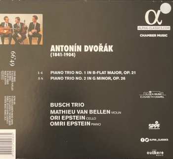 CD Antonín Dvořák: Piano Trios Op.21 & 26 429429