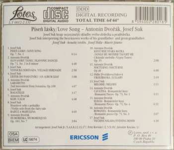 CD Antonín Dvořák: Píseň Lásky = Love Song 28040