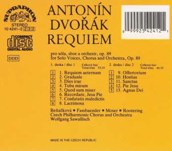 2CD Antonín Dvořák: Requiem 50704