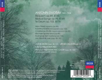 2CD Antonín Dvořák: Requiem, Biblical Songs, Te Deum 413927