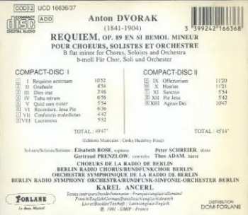 2CD Antonín Dvořák: Requiem Op.89 304275