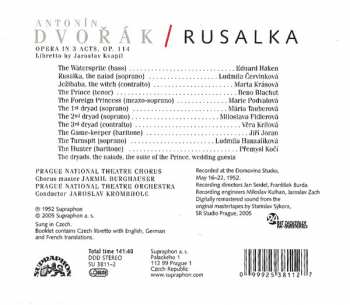 2CD/Box Set Antonín Dvořák: Rusalka - Opera In 3 Acts 31228