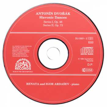 CD Antonín Dvořák: Slavonic Dances 33072
