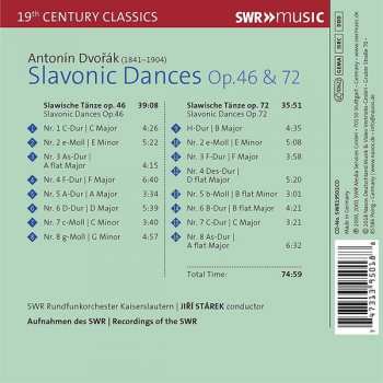 CD Antonín Dvořák: Slavonic Dances Op. 46 & 72 248895