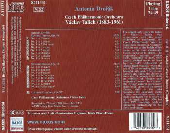 CD Antonín Dvořák: Slavonic Dances (Complet) / Carnival Overture 336548