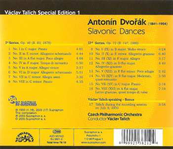 CD Antonín Dvořák: Slavonic Dances 33992