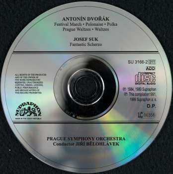 CD Antonín Dvořák: Small Orchestral Pieces - Fantastic Scherzo 52231