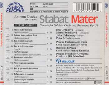 CD Antonín Dvořák: Stabat Mater 34203