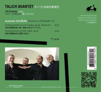 CD Antonín Dvořák: String Quartet No. 12 In F Major, Op. 96, 'American'; String Quintet No. 3 In E Flat Major, Op. 97