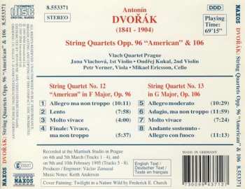 CD Antonín Dvořák: String Quartets - Opp. 96 "American" And 106 248876