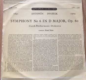 LP Antonín Dvořák: Symphony No 6 in d major, Op. 60 374289