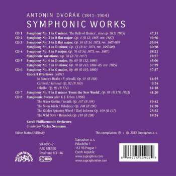 8CD/Box Set Antonín Dvořák: Symphonic Works 35392