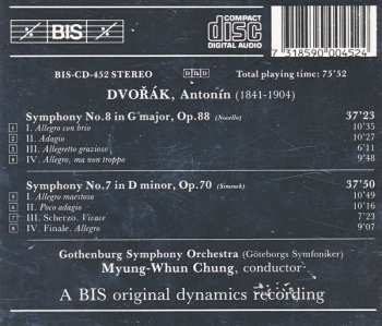 CD Antonín Dvořák: Symphonies 7 & 8 285504