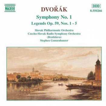 Album Antonín Dvořák: Symphony No. 1 • Legends Op.59 Nos. 1-5
