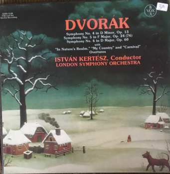 Antonín Dvořák: Symphony No. 4 In D Minor, Op 13 / Symphony No. 5 In F Major, Op. 24 (76) / Symphony No. 6 In D Major, Op. 60