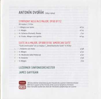 CD Antonín Dvořák: Symphony No. 6 | American Suite Op. 98b 231310