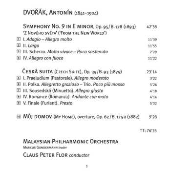 SACD Antonín Dvořák: Symphony No. 9 'From The New World', Czech Suite, My Home 465729