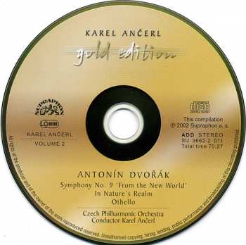 CD Antonín Dvořák: Symphony No. 9 "From The New World", In Nature's Realm, Othello 14368