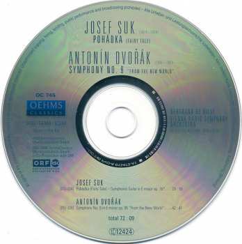 CD Antonín Dvořák: Symphony No. 9 "From The New World" · Pohádka Op. 16 "Fairy Tale" 244614