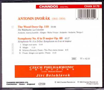 CD Antonín Dvořák: Symphony No.6, The Wood Dove 320735