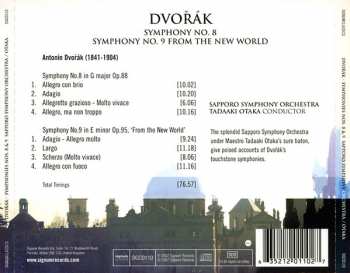 CD Antonín Dvořák: Symphony No.8 / Symphony No.9, From The New World 301421