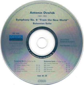 CD Antonín Dvořák: Symphony No.9 "From The New World" / Bohemian Suite 312383