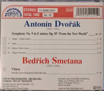 CD Antonín Dvořák: Dvorák - Smetana - From The New World - Vltava