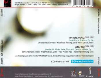CD Antonín Dvořák: Trio · Quartet DIGI 464154