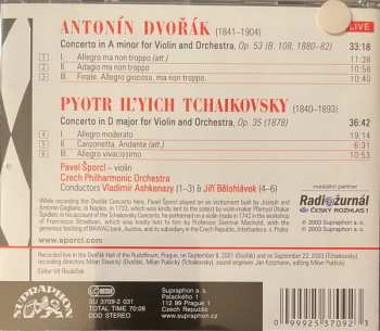 CD Antonín Dvořák: Violin Concertos 403503