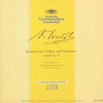 Album Antonín Dvořák: Violinkonzert Op.53