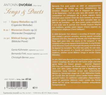 CD Antonín Dvořák: Zigeunerlieder - Songs & Duets 194873