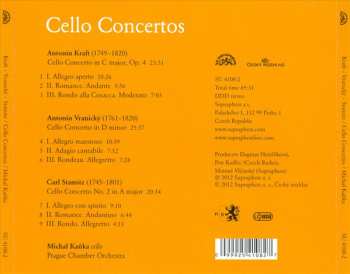CD Antonín Kraft: Cello Concertos 6655