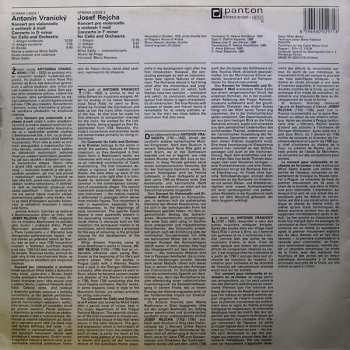 LP Antonín Vranický: Concertos For Cello And Orchestra