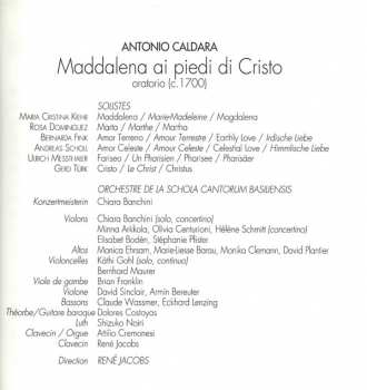 2CD Antonio Caldara: Maddalena Ai Piedi Di Cristo 269807