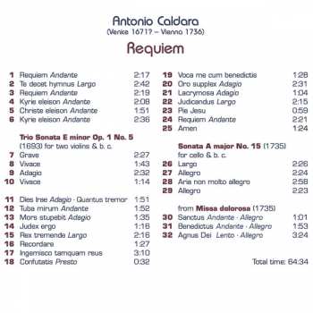 CD Antonio Caldara: Requiem 290673