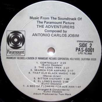 LP Antonio Carlos Jobim: Music From The Soundtrack Of The Paramount Picture The Adventurers 440824